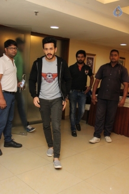 Akhil at Hyderabad Football League - 8 of 18