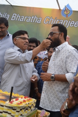 Allu Aravind At Ram Charan Birthday Celebration Photos - 3 of 8