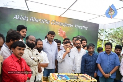 Allu Aravind At Ram Charan Birthday Celebration Photos - 7 of 8