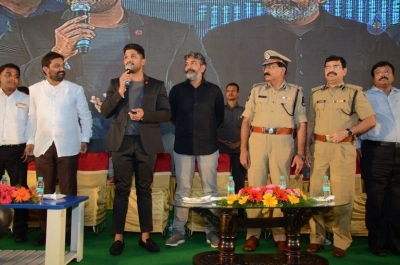 Allu Arjun and SS Rajamouli at Traffic Awareness Event - 69 of 81
