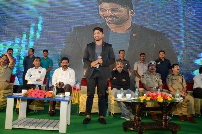 Allu Arjun and SS Rajamouli at Traffic Awareness Event - 75 of 81