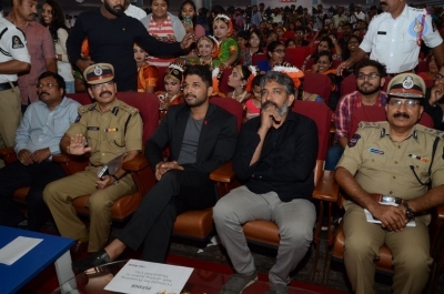 Allu Arjun and SS Rajamouli at Traffic Awareness Event - 33 of 81