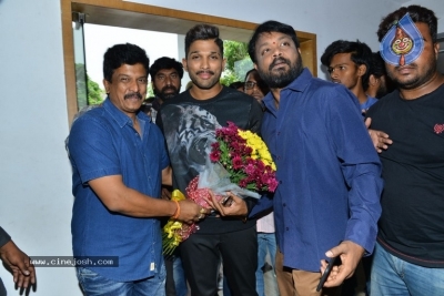 Allu Arjun Birthday Celebrations At Geetha Arts Office - 6 of 15