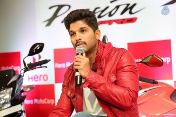 Allu Arjun Launches Hero Motocorp Bikes - 4 of 42