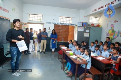 Allu Sirish At Government Primary School - 10 of 21