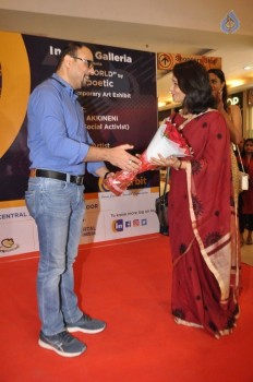 Amala at Artpoetic Exhibition Inorbit Galleria - 3 of 38