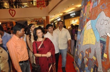 Amala at Artpoetic Exhibition Inorbit Galleria - 5 of 38