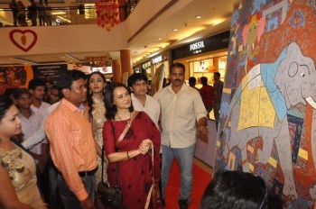 Amala at Artpoetic Exhibition Inorbit Galleria - 11 of 38