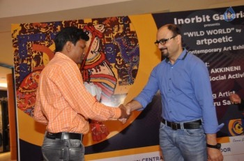 Amala at Artpoetic Exhibition Inorbit Galleria - 24 of 38
