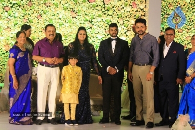 Ananthi And Vinoth Wedding Reception Stills - 7 of 18