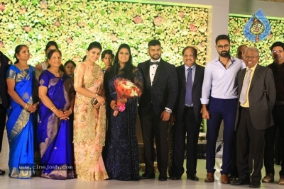 Ananthi And Vinoth Wedding Reception Stills - 9 of 18