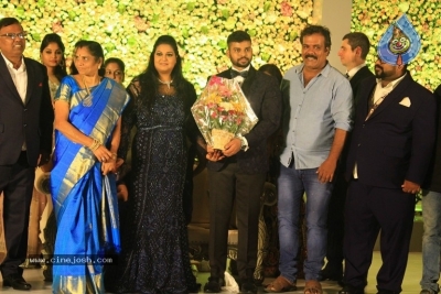 Ananthi And Vinoth Wedding Reception Stills - 10 of 18