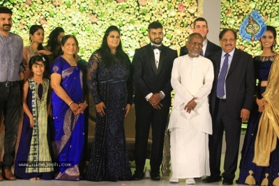 Ananthi And Vinoth Wedding Reception Stills - 13 of 18