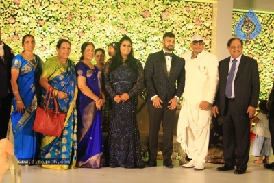 Ananthi And Vinoth Wedding Reception Stills - 15 of 18