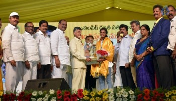 AP CM Felicitates PV Sindhu Photos - 17 of 17