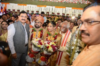 Bandaru Dattatreya Daughter Marriage Photos - 32 of 128
