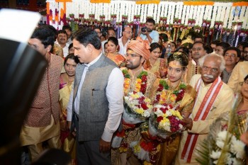 Bandaru Dattatreya Daughter Marriage Photos - 61 of 128