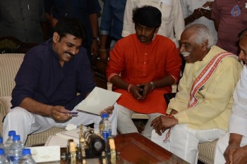 Bandaru Dattatreya meets Pawan Kalyan - 1 of 14