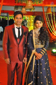 Bhuvan Sagar and Sindhusha Wedding Reception Photos - 39 of 124