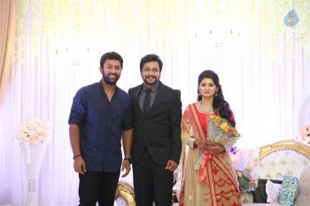 Bobby Simha and Reshmi Wedding Reception  - 16 of 17