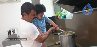 Boyapati Cooking For Family PIcs - 2 of 4