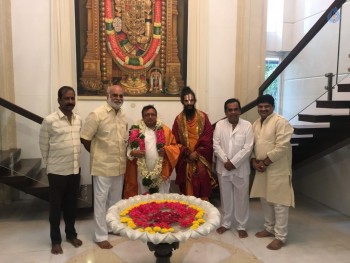 Brahmanandam Felicitates Artist BKS Varma - 10 of 16