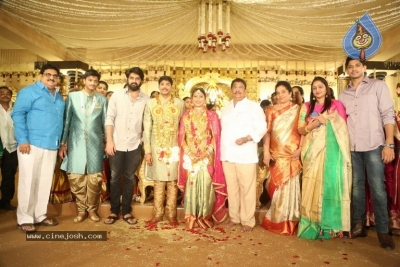 C Kalyan son Teja - Naga Sree Wedding Reception - 11 of 136