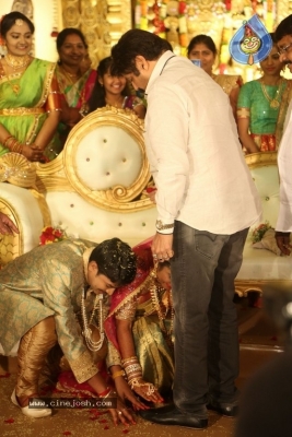 C Kalyan son Teja - Naga Sree Wedding Reception - 12 of 136