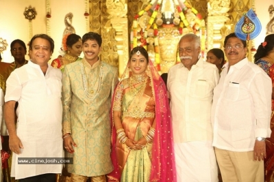 C Kalyan son Teja - Naga Sree Wedding Reception - 14 of 136