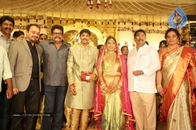 C Kalyan son Teja - Naga Sree Wedding Reception - 19 of 136