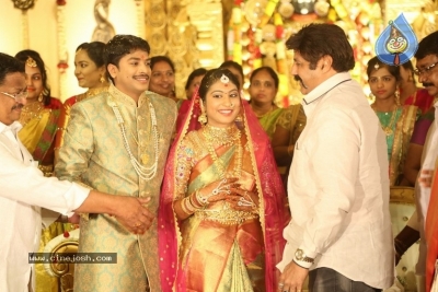 C Kalyan son Teja - Naga Sree Wedding Reception - 55 of 136