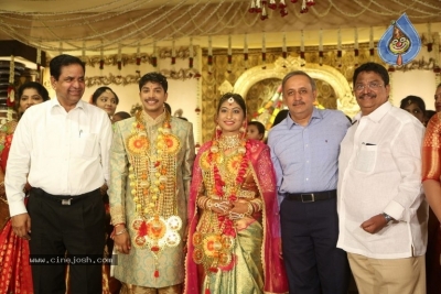 C Kalyan son Teja - Naga Sree Wedding Reception - 59 of 136