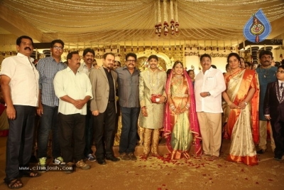 C Kalyan son Teja - Naga Sree Wedding Reception - 61 of 136
