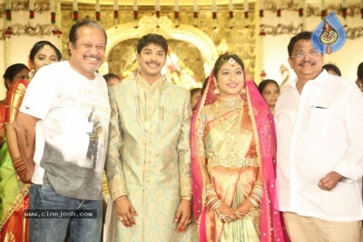 C Kalyan son Teja - Naga Sree Wedding Reception - 71 of 136