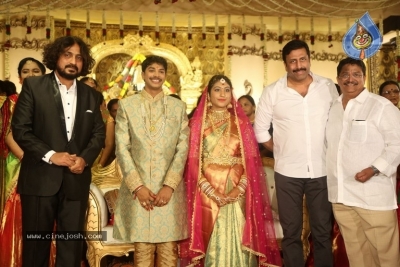 C Kalyan son Teja - Naga Sree Wedding Reception - 72 of 136