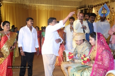 C Kalyan son Teja - Naga Sree Wedding Reception - 80 of 136