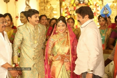 C Kalyan son Teja - Naga Sree Wedding Reception - 82 of 136
