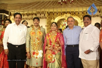 C Kalyan son Teja - Naga Sree Wedding Reception - 114 of 136