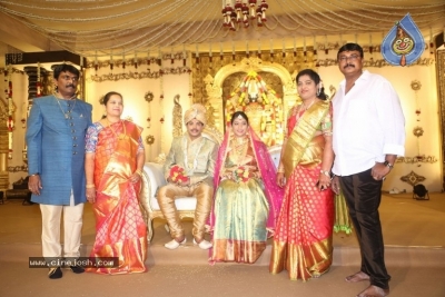 C Kalyan son Teja - Naga Sree Wedding Reception - 123 of 136