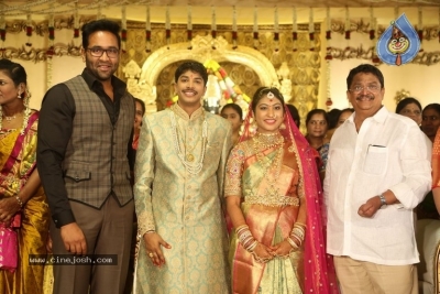 C Kalyan son Teja - Naga Sree Wedding Reception 2 - 16 of 76