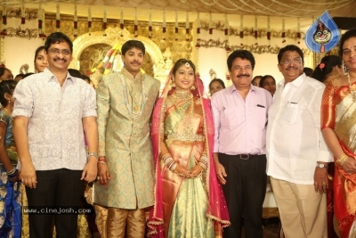 C Kalyan son Teja - Naga Sree Wedding Reception 2 - 60 of 76