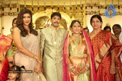 C Kalyan son Teja - Naga Sree Wedding Reception 2 - 22 of 76