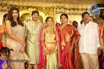 C Kalyan son Teja - Naga Sree Wedding Reception 2 - 26 of 76