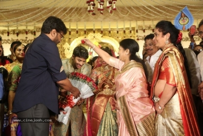 C Kalyan son Teja - Naga Sree Wedding Reception 2 - 29 of 76