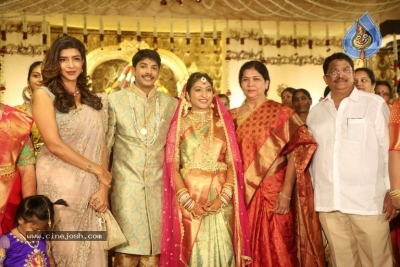 C Kalyan son Teja - Naga Sree Wedding Reception 2 - 44 of 76