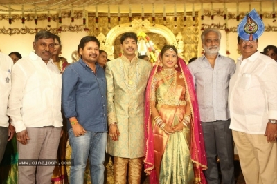 C Kalyan son Teja - Naga Sree Wedding Reception 2 - 53 of 76