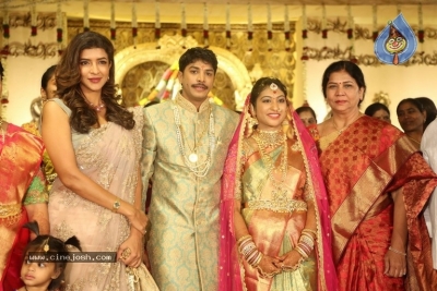 C Kalyan son Teja - Naga Sree Wedding Reception 2 - 56 of 76