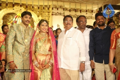 C Kalyan son Teja - Naga Sree Wedding Reception 2 - 69 of 76