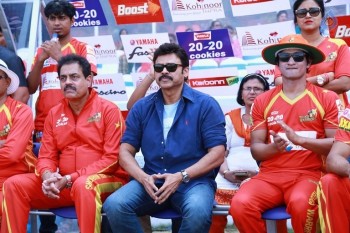 CCL 6 Karnataka Bulldozers Vs Telugu Warriors Final Match Photos - 80 of 122