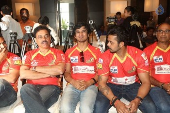 CCL Telugu Warriors Team Press Meet - 35 of 42